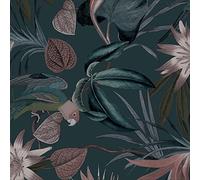 Superfresco Easy Papier peint intissé Perroquets 1005 x 52cm Bleu, rose | Revêtement Mural, Tapisserie | Ambiance Facile à poser et à enlever