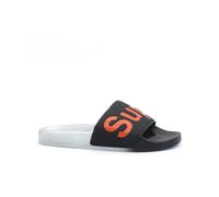 Superga - 1908 Slides Polysoft - Femme - Chaussures - Noir - Taille: 35 EU