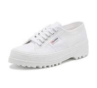 Superga 2555 Cotu Baskets à Lacets pour Femme Blanc