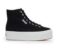 Superga 2708 Hi Top Blk-fwh Taille: 41 | Baskets Outlet | Femme |