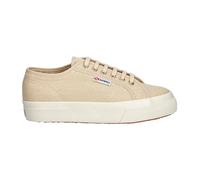 Superga - 2740 Platform Raffia - Femme - Chaussures - Beige - Taille: 40 EU