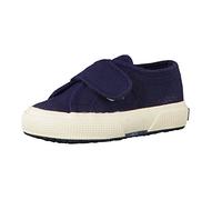 SUPERGA Chaussures 2750-BVEL pour bébé garçon et bébé fille, style classique, couleur unie Bleu