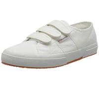Superga 2750-COT3VELU, Baskets Basses Mixte Adulte, Blanc (White), 45 EU (10.5)