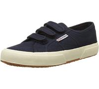 Superga 2750-COT3VELU, Baskets Basses Mixte Adulte, Bleu (Navy), 37 EU (4)