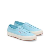 Superga 2750 Cotu Classic Baskets en toile pour homme et femme - Chaussures basses à lacets avec semelle en caoutchouc et semelle intérieure rembourrée, Cristal Azul/Favorio, 11.5