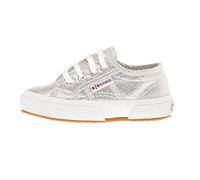 Superga 2750 Lameb, Sneakers Basses mixte enfant - Argenté-21 EU