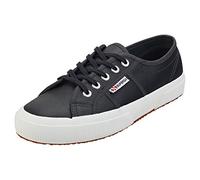 Superga 2750 Tumbled Baskets en Cuir pour Homme Bleu Marine Pointure 45, Bleu Marine, 45 EU