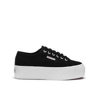 Superga 2754 Cotu, Baskets Montantes Unisexes pour Adulte, Tout Noir, 42 EU