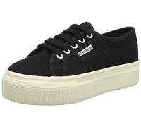 Superga 2790 Acotw Linea Baskets pour Femme - Noir - Noir (Noir), 38