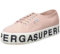 SUPERGA 2790 COTW Outsole Lettering, Baskets pour Femme, Rose Pink Smoke Xcw, 42 EU