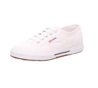 SUPERGA Sneakers 2950-COTU pour homme et Adulte, style classique, couleur unie Blanc