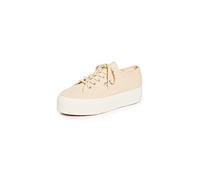 Superga Baskets à plateforme 2790 pour femme, Beige clair coquille d'œuf, 35 EU