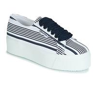 Superga Baskets basses 2790 COT MULTI STRIPE W in Blanc 38