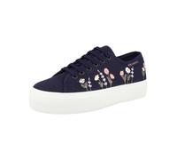 SUPERGA Baskets basses bleu foncé / kaki / lavande / rosé, Taille 40