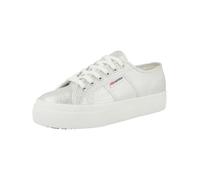Superga 2740 Platform Lame Trainers Gris EU 40 Femme