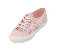 SUPERGA Baskets basses 'Macrame' rose, Taille 41