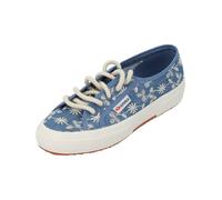 SUPERGA Baskets basses 'Sangallo' bleu denim / blanc, Taille 40