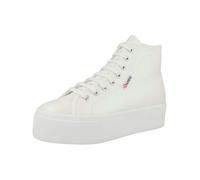 SUPERGA Baskets hautes 'Lame' blanc, Taille 39