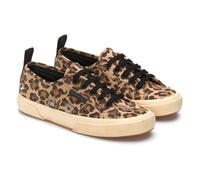 Superga Baskets pour femme 2750 imprimé léopard, marron noir, 35 EU