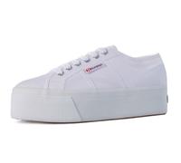 Superga Women's 2790 Platform Sneaker, White, 6.5
