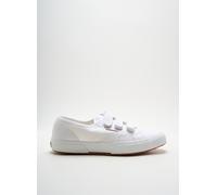 Superga Baskets basses 2750 COT3 VEL U, coton, semelle vulcanisée, Blanc 44