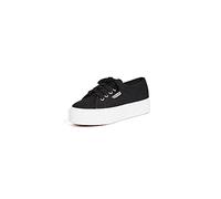 Superga Femme 2790 Acotw Platform Sneaker Baskets Tendance, Noir/Blanc, 36 EU