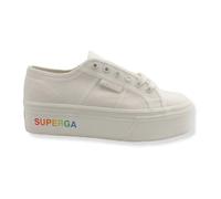 Superga, Femme, Chaussures, Blanc, Taille: 35 1/2 EU 2790 Platform