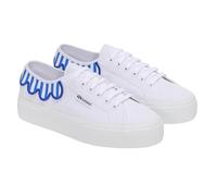 Superga Leggera 3740 Baskets à plateforme unisexe pour adulte, Bleu éclatant et blanc, 40 EU