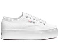 Superga Linea Canvas Low Trainers Blanc 4 (37) Female