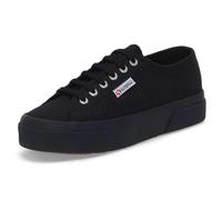 SUPERGA Mixte 2740 Platform Plat Oxford, Full Black, 37 EU