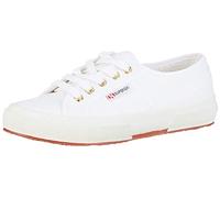 Superga Mixte 2750 Cotu Classic Sneaker Basse, White/Gold, 38 EU