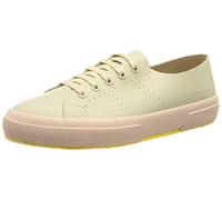 SUPERGA Mixte 2750 Morphing Mule Leather Plat Oxford, Ecru F Pink Skin, 37 EU