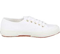 Superga S000010 Mixte Adulte Chaussures de Gymnastique, Blanc (White/Gold A15), 35 EU