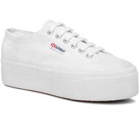 Superga Superga White Canvas 2790 Flatform Trainers