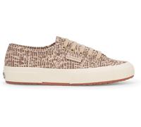 Superga Women's Canvas Low Trainers Marron Lt Beige 7 (41) Female