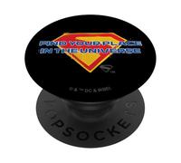 Supergirl 2026 Find Your Place Shield PopSockets PopGrip Adhésif