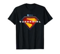 Supergirl 2026 Full Color Shield Name in Center T-Shirt