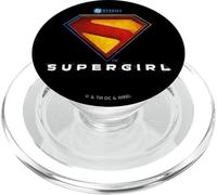 Supergirl 2026 Full Color Shield Name Under Shield PopSockets PopGrip pour MagSafe
