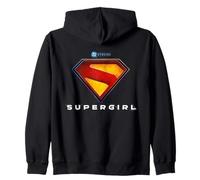 Supergirl 2026 Full Color Shield Name Under Shield Sweat à Capuche