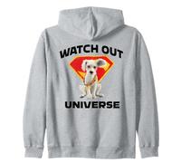 Supergirl 2026 Krypto Watch Out Universe Stacked Sweat à Capuche