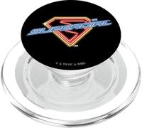 Supergirl 2026 Neon Glow Shield PopSockets PopGrip pour MagSafe