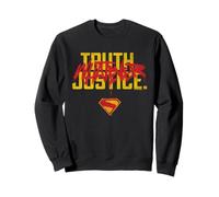 Supergirl 2026 Truth Justice Whatever Graffiti Sweatshirt