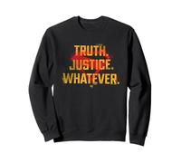 Supergirl 2026 Truth, Justice, Whatever Large Sweatshirt