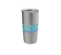 Supergirl TV Series Catco Logo Gobelet isotherme en acier inoxydable double paroi