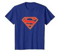 Supergirl TV Series Logo 3D T-Shirt, Enfant, Bleu Royal, 2 Ans