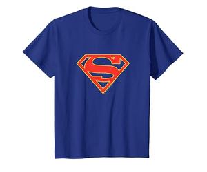 Supergirl TV Series Logo 3D T-Shirt, Enfant, Bleu Royal, 2 Ans