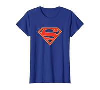 Supergirl TV Series Logo 3D T-Shirt, Femme, Bleu Royal, XS