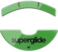 Superglide 2 - New Controllable Speed Textured Surface Smoothest Mouse Feet/Glides Made with Ultra Strong Glass Smooth and Durable Sole for Razer Viper V3 Pro [White]