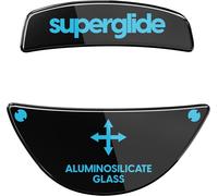 Superglide Ultra Strong Glass Mouse Pads Ultra Fast Smooth Durable for Kone Pro/Pro Air [Black]