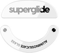 Superglide Ultra Strong Ultra Fast Smooth Durable Glass Mouse Pads for Pulsar X2 (White)